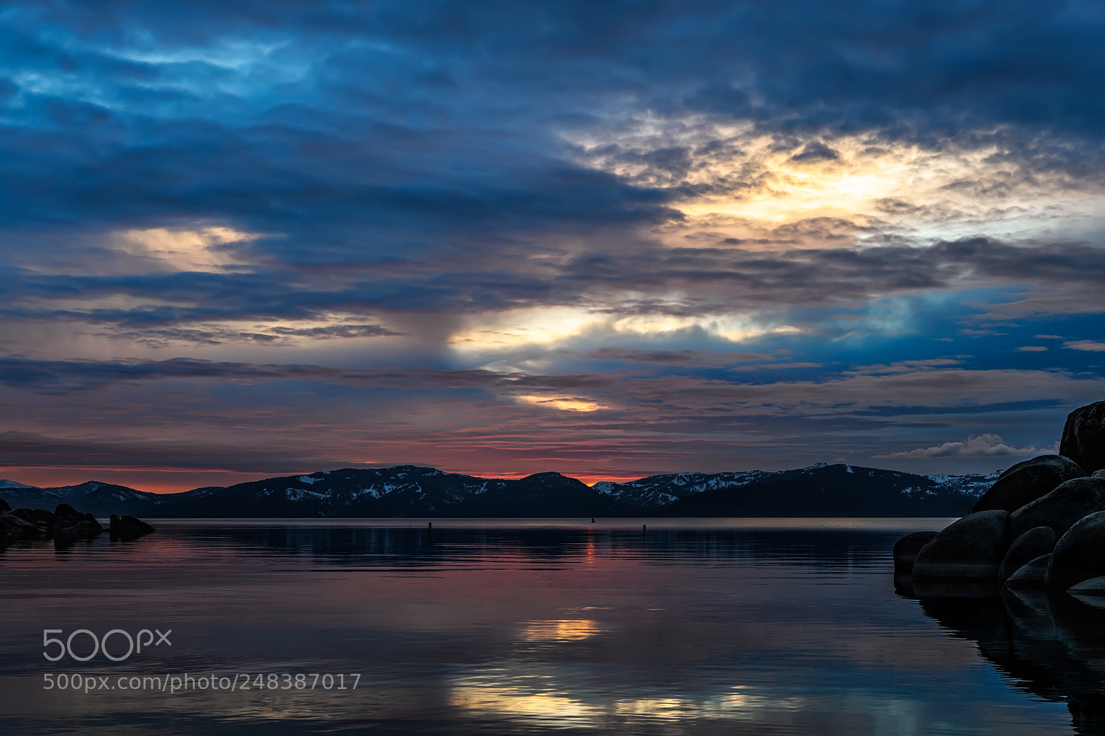 Nikon D5 sample photo. Tahoe sunset photography
