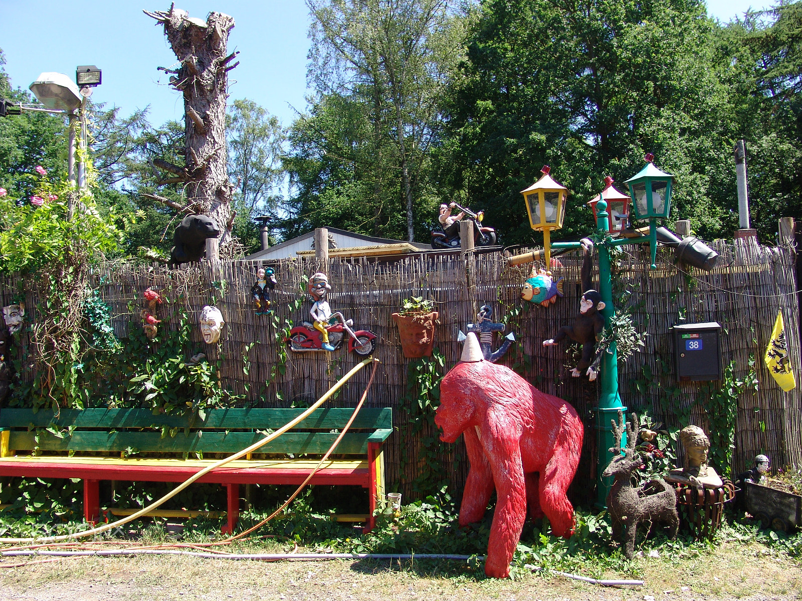 Sony DSC-F828 sample photo. Plastic jungle photography
