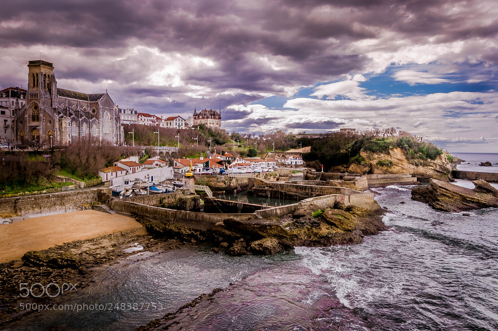 Nikon D5300 sample photo. Biarritz francia photography