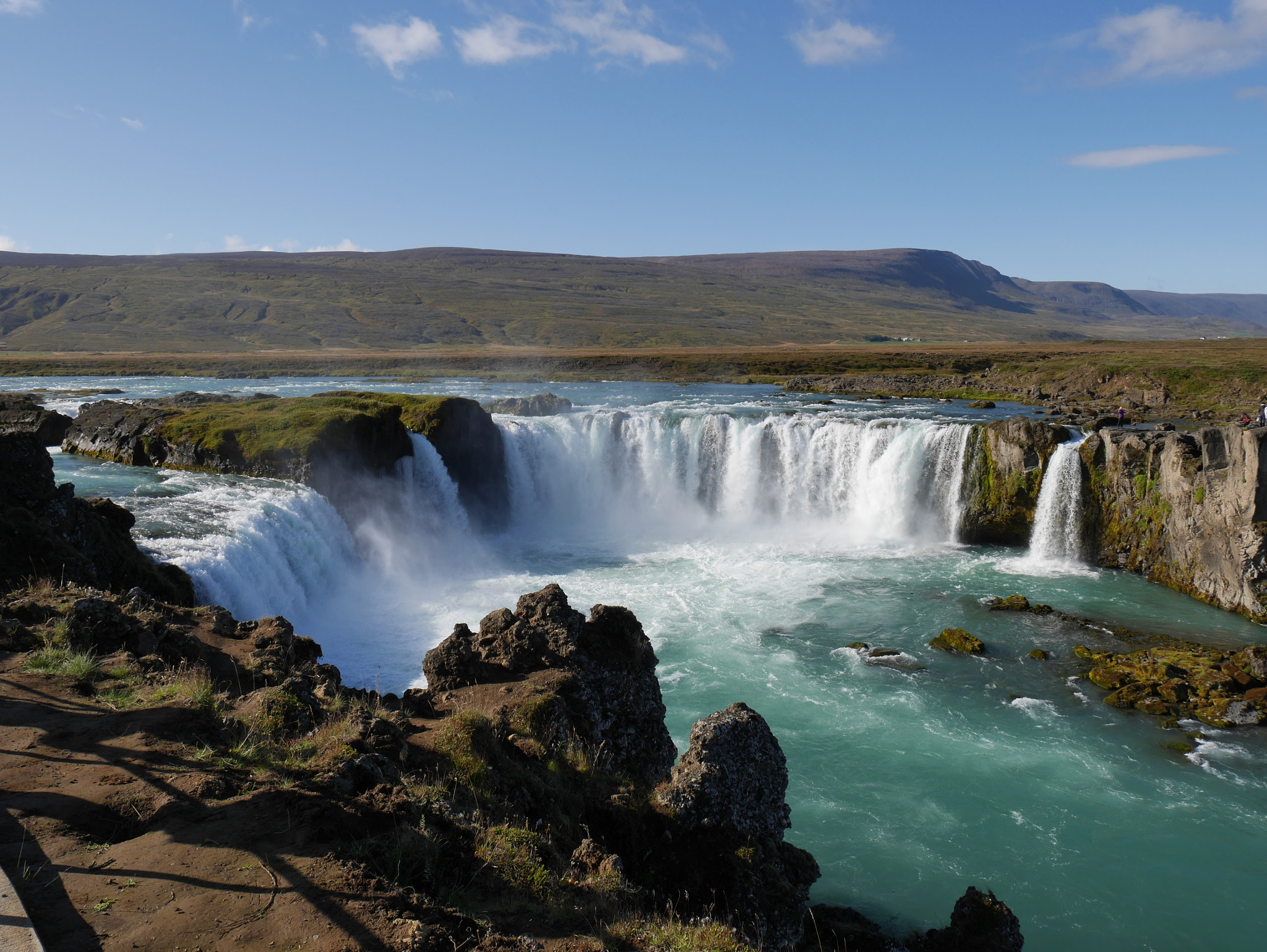 Panasonic Lumix DMC-GF7 sample photo. Goðafoss, islandi photography