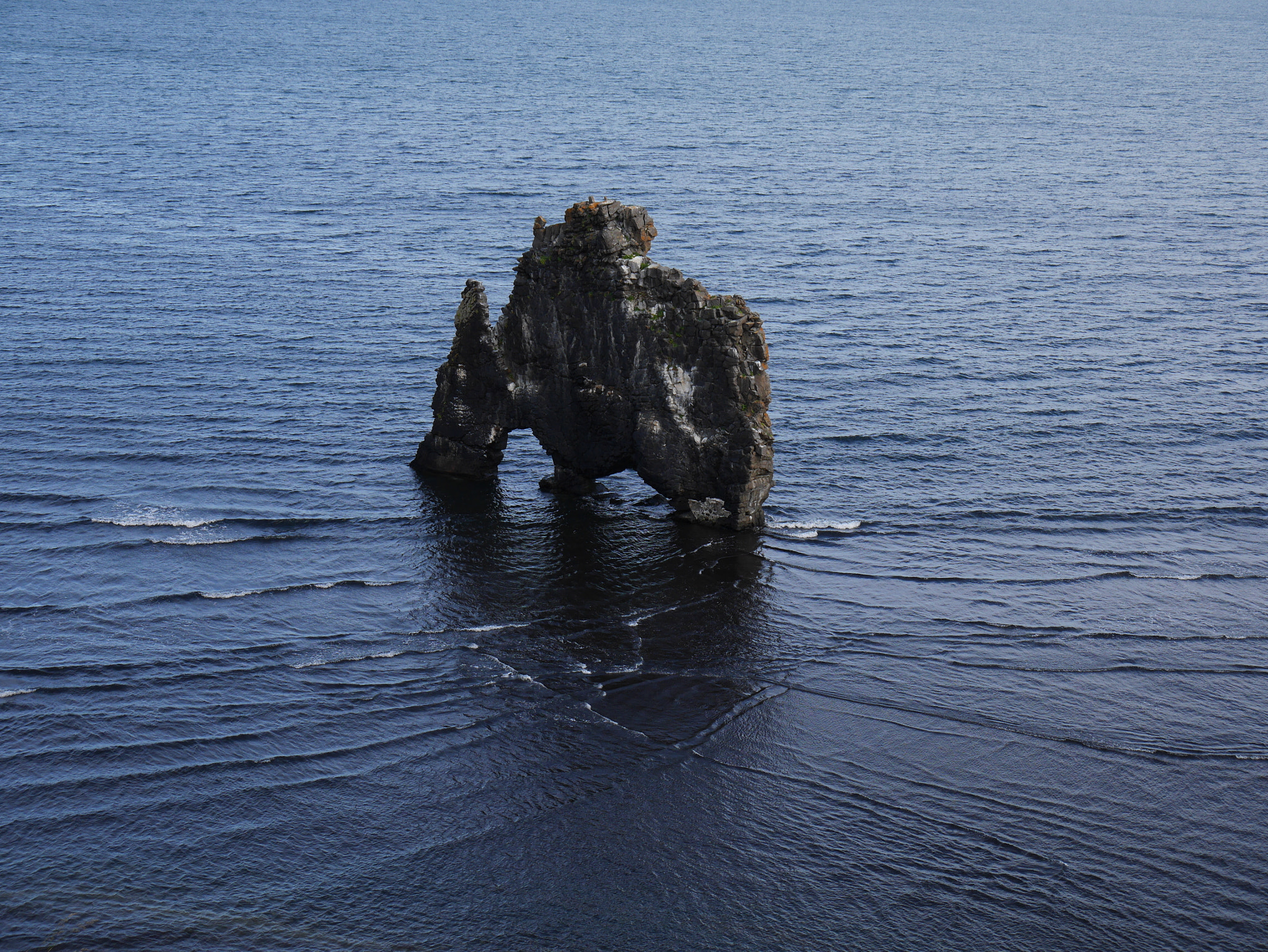 Panasonic Lumix DMC-GF7 sample photo. Hvítserkur, isaland land of cold weather photography