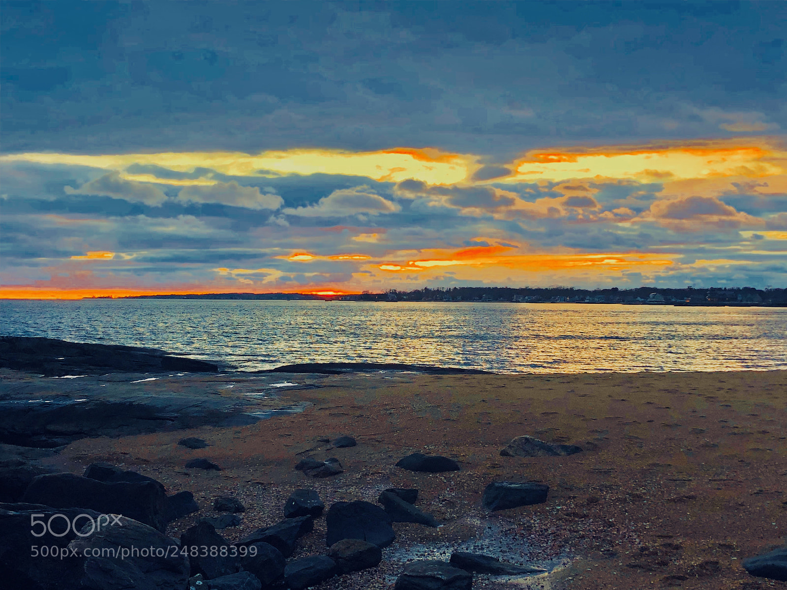 Apple iPhone X sample photo. Sunset like oil painting photography