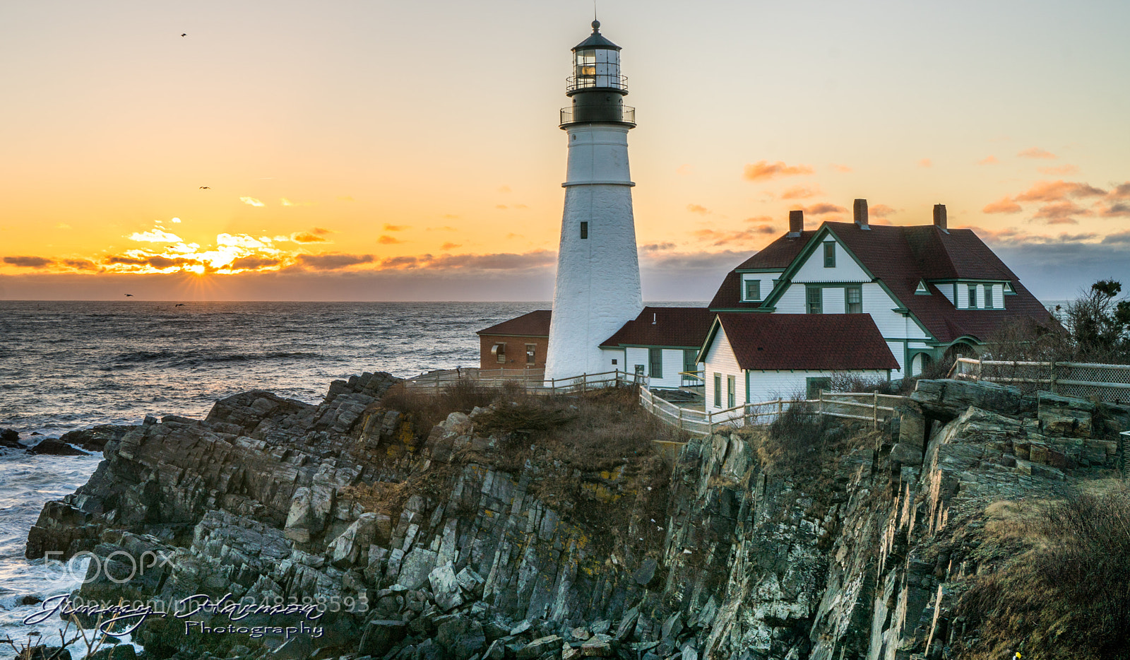 Sony a7R II sample photo. Portland head lighthouse photography