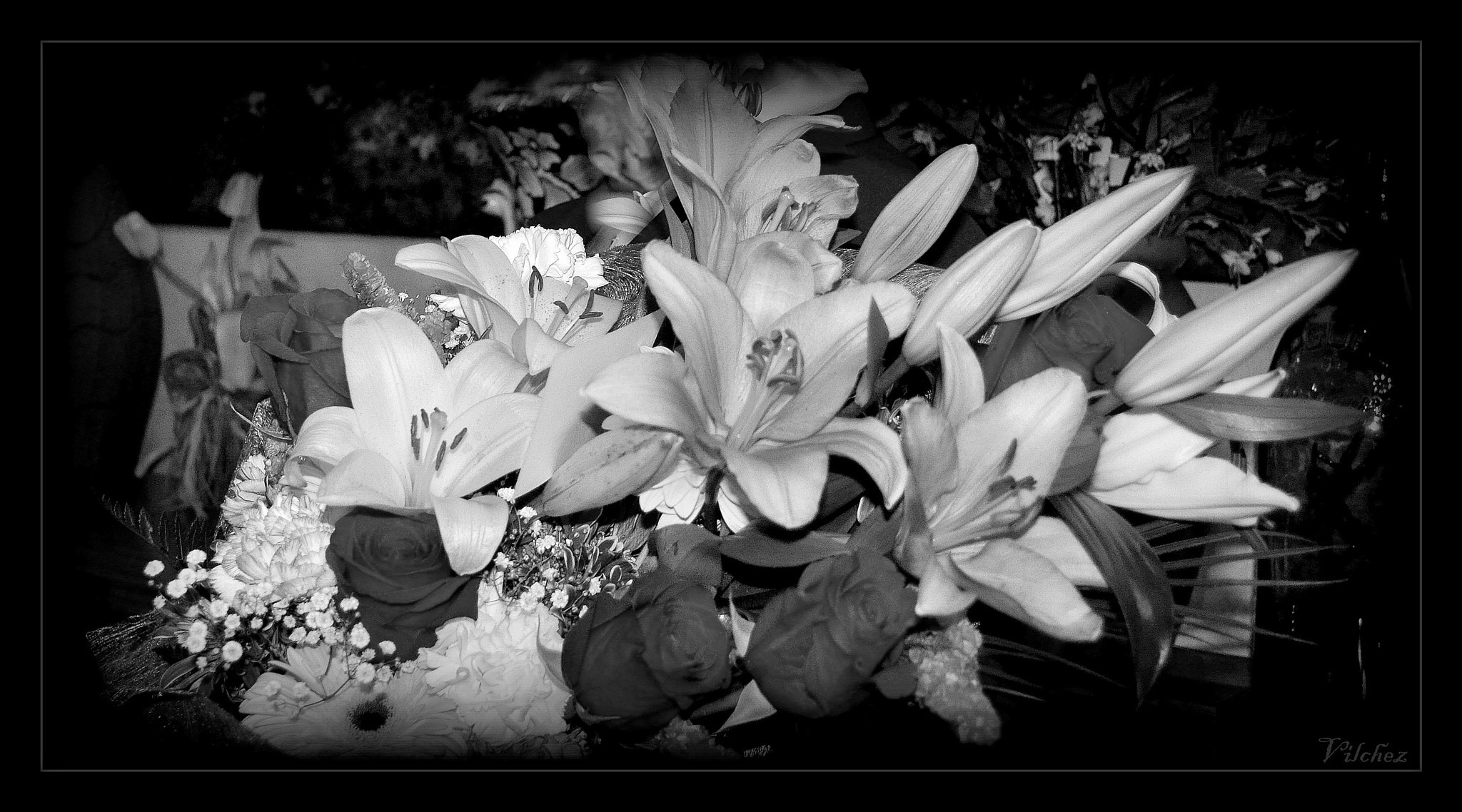 Nikon D90 + Nikon AF-S DX Nikkor 18-55mm F3.5-5.6G VR sample photo. Ramo de flores para otra flor photography