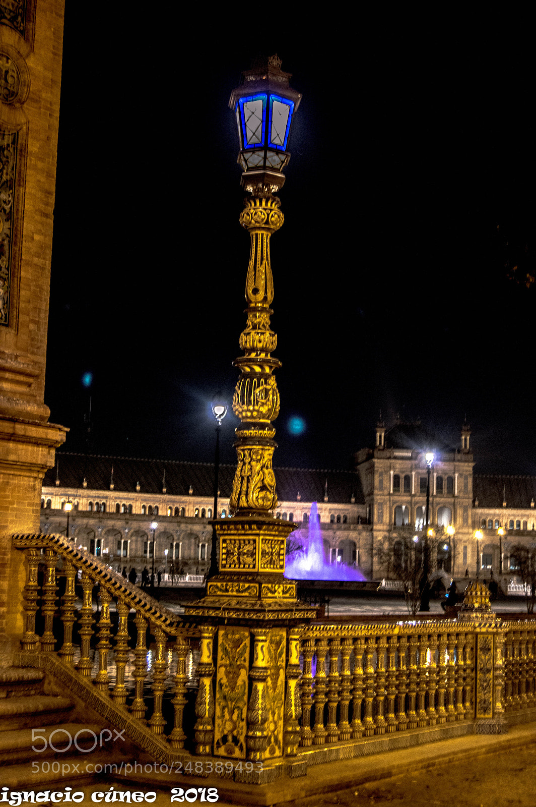 Nikon D3200 sample photo. Plaza españa photography