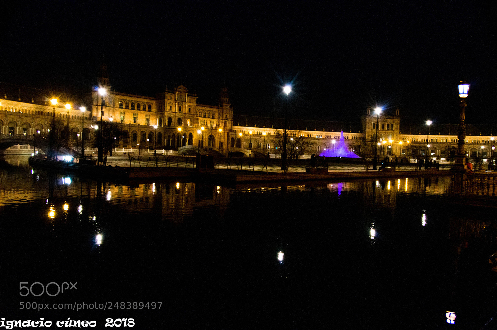 Nikon D3200 sample photo. Plaza españa photography