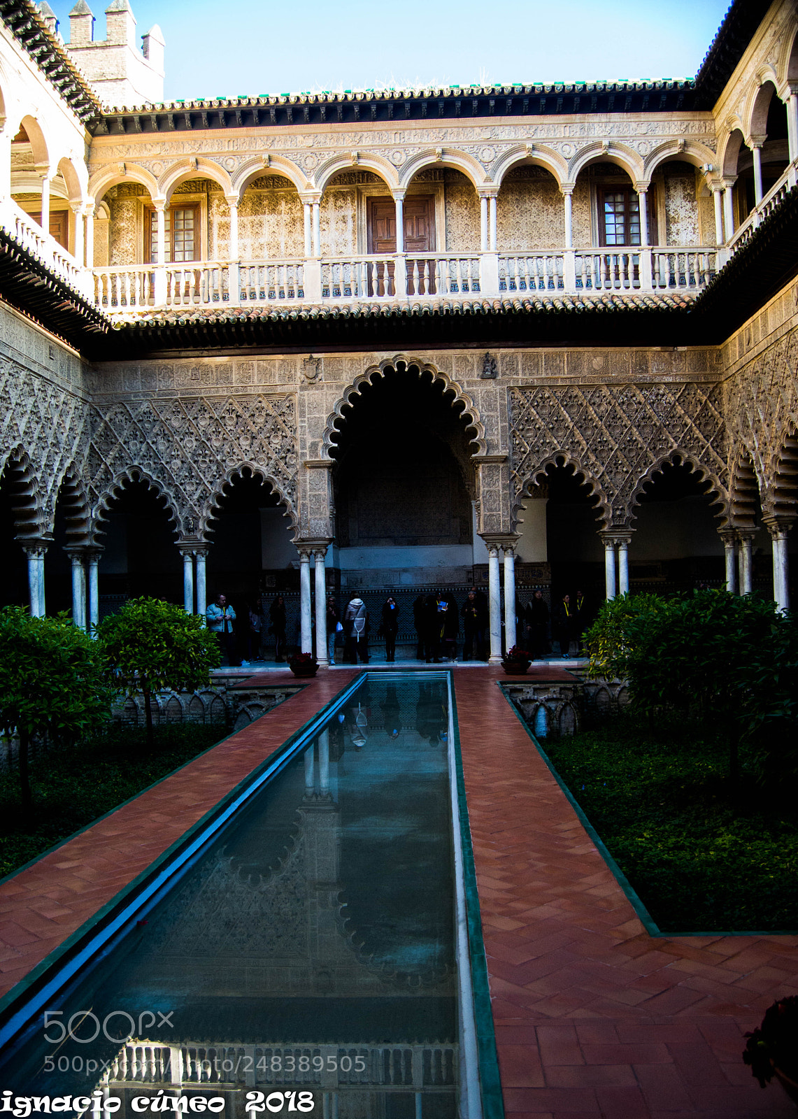 Nikon D3200 sample photo. Alcazar de sevilla photography