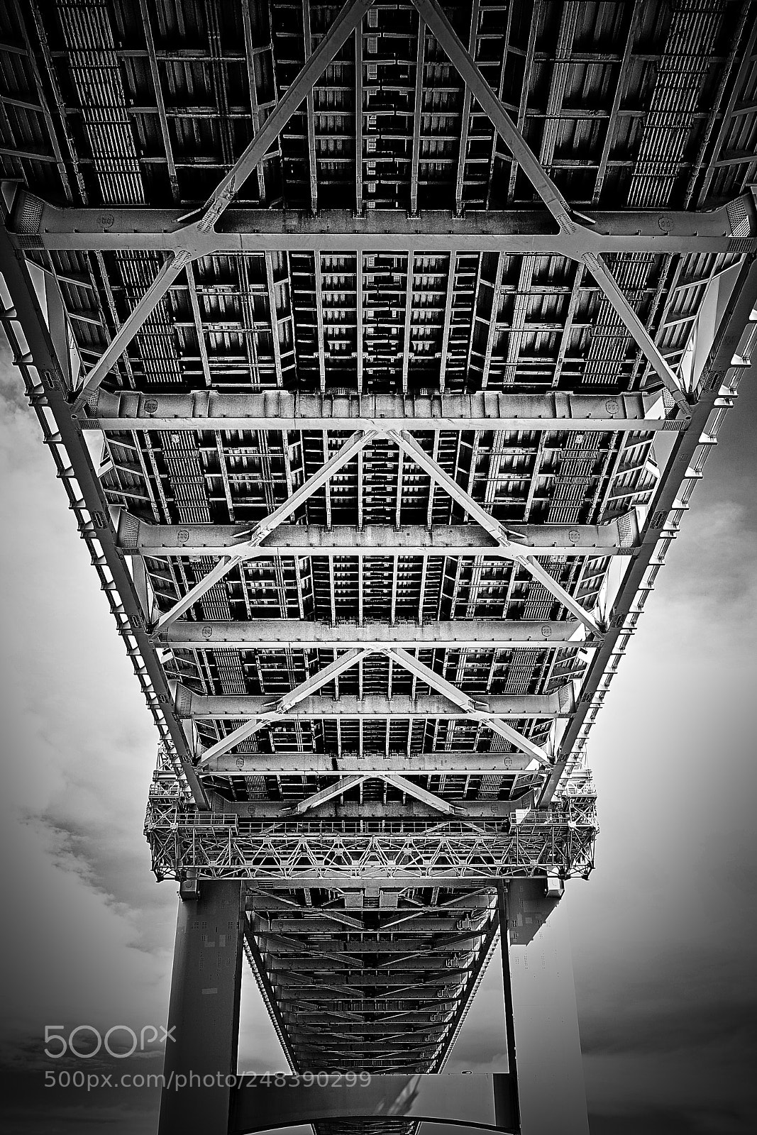 Sony a7 II sample photo. Rainbow bridge tokyo photography