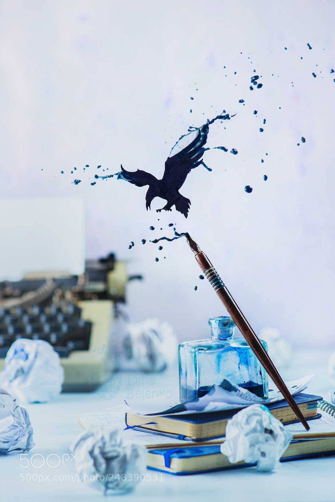 Nikon D800 sample photo. Stories of ink black photography