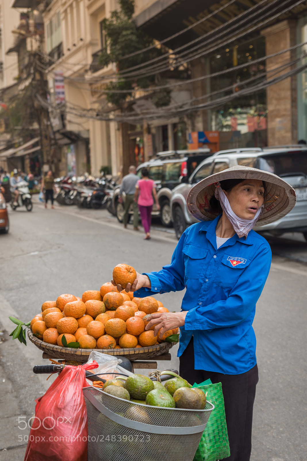 Nikon D810 sample photo. Hanoi's workers 1 photography