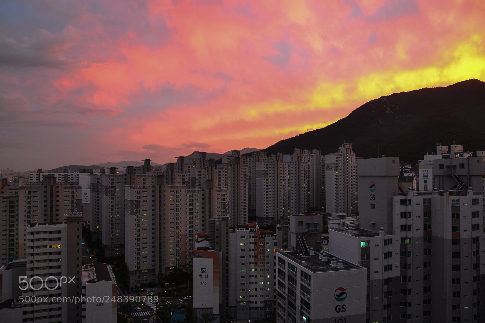 Nikon D3100 sample photo. Burning sunset photography