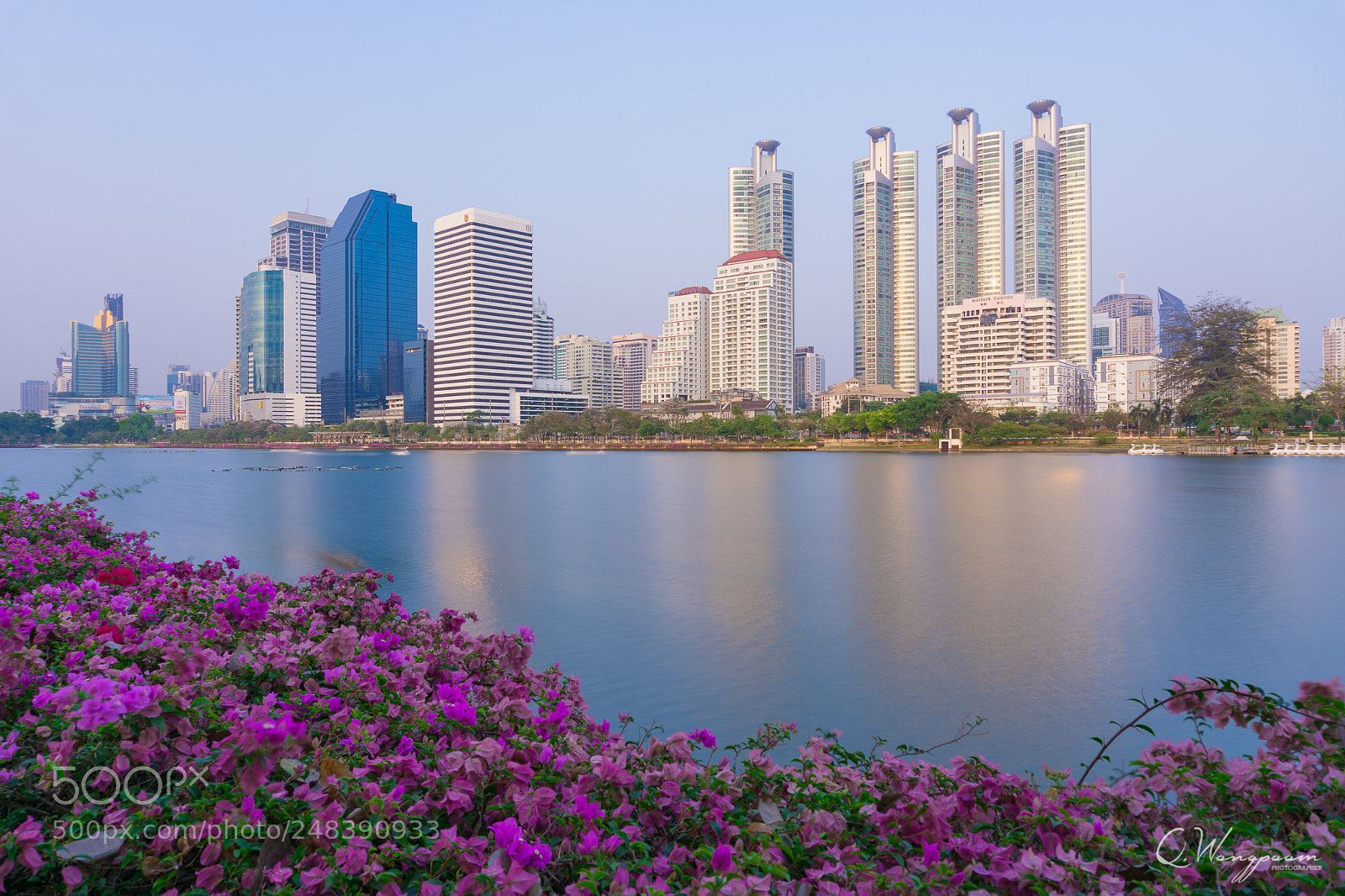 Sony a6000 sample photo. "city, lake and  flowers" photography