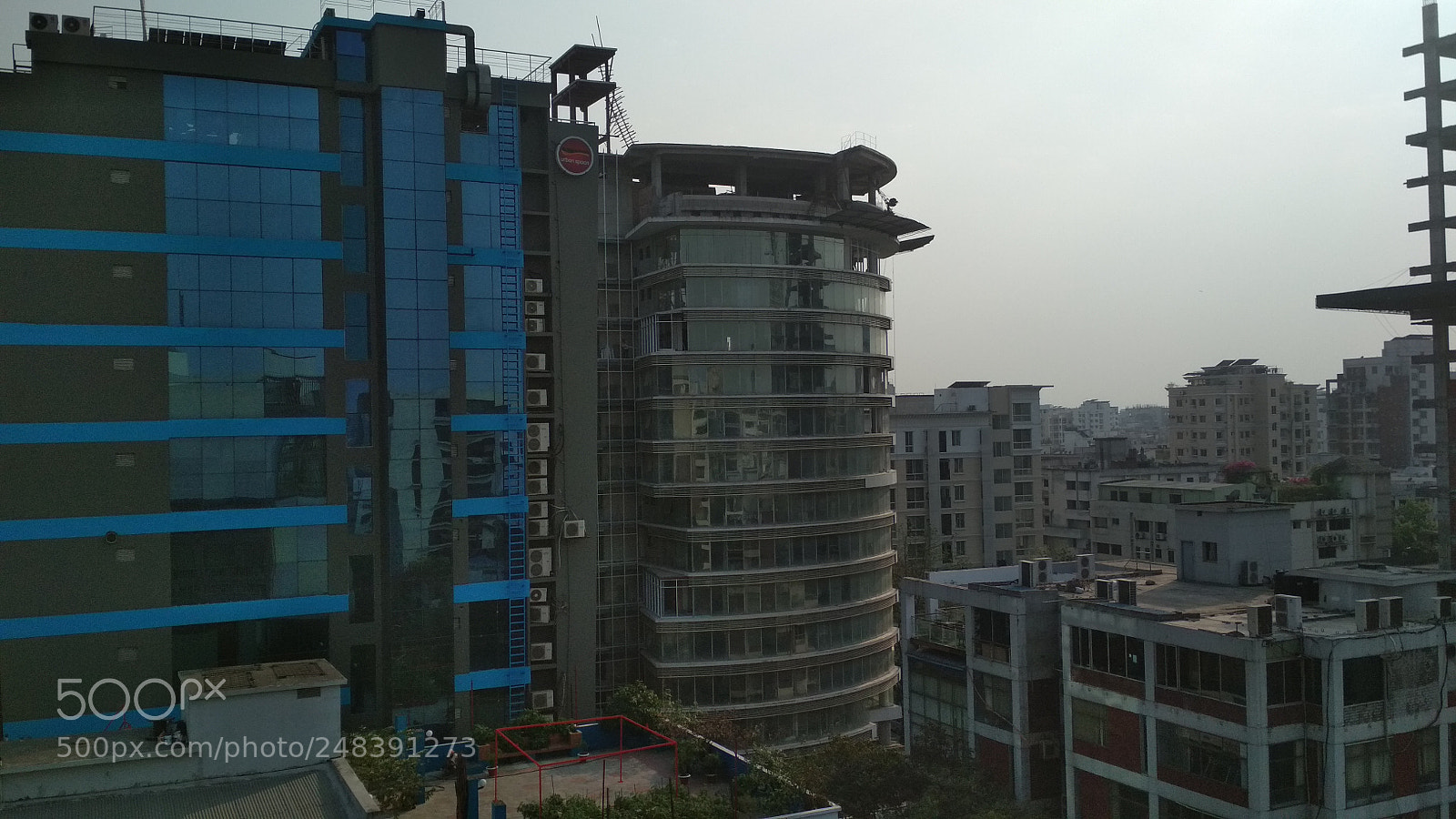 Xiaomi Redmi 4X sample photo. High rise building @ banani photography