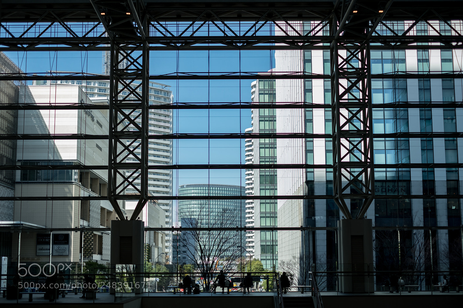 Fujifilm X-T2 sample photo. Queen's square yokohama photography