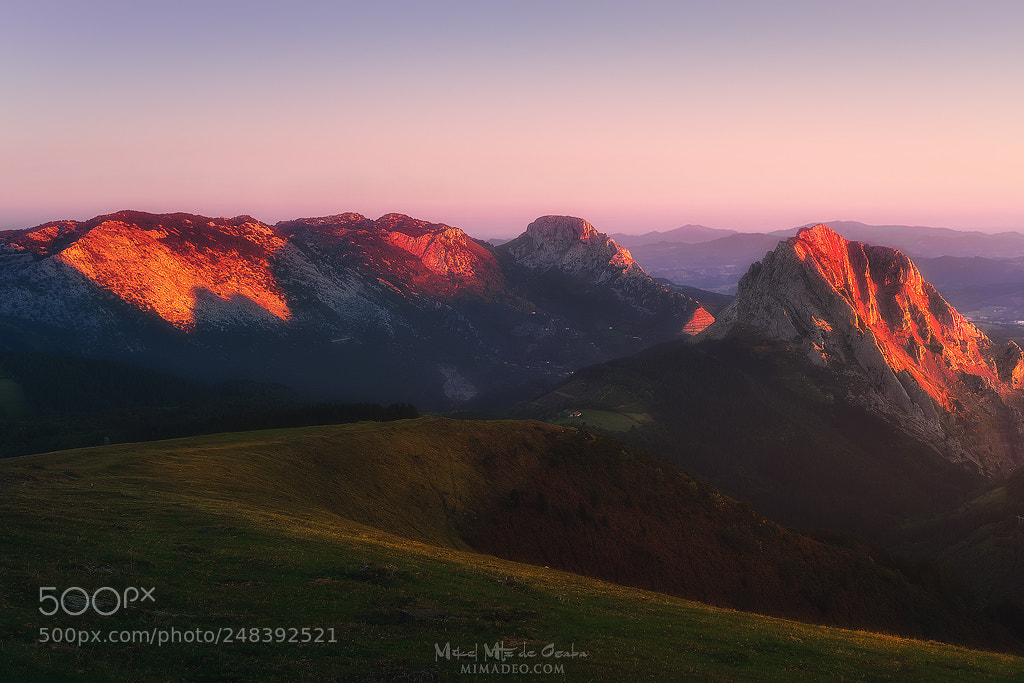 Sony a6000 sample photo. Vistas desde urkiolamendi photography