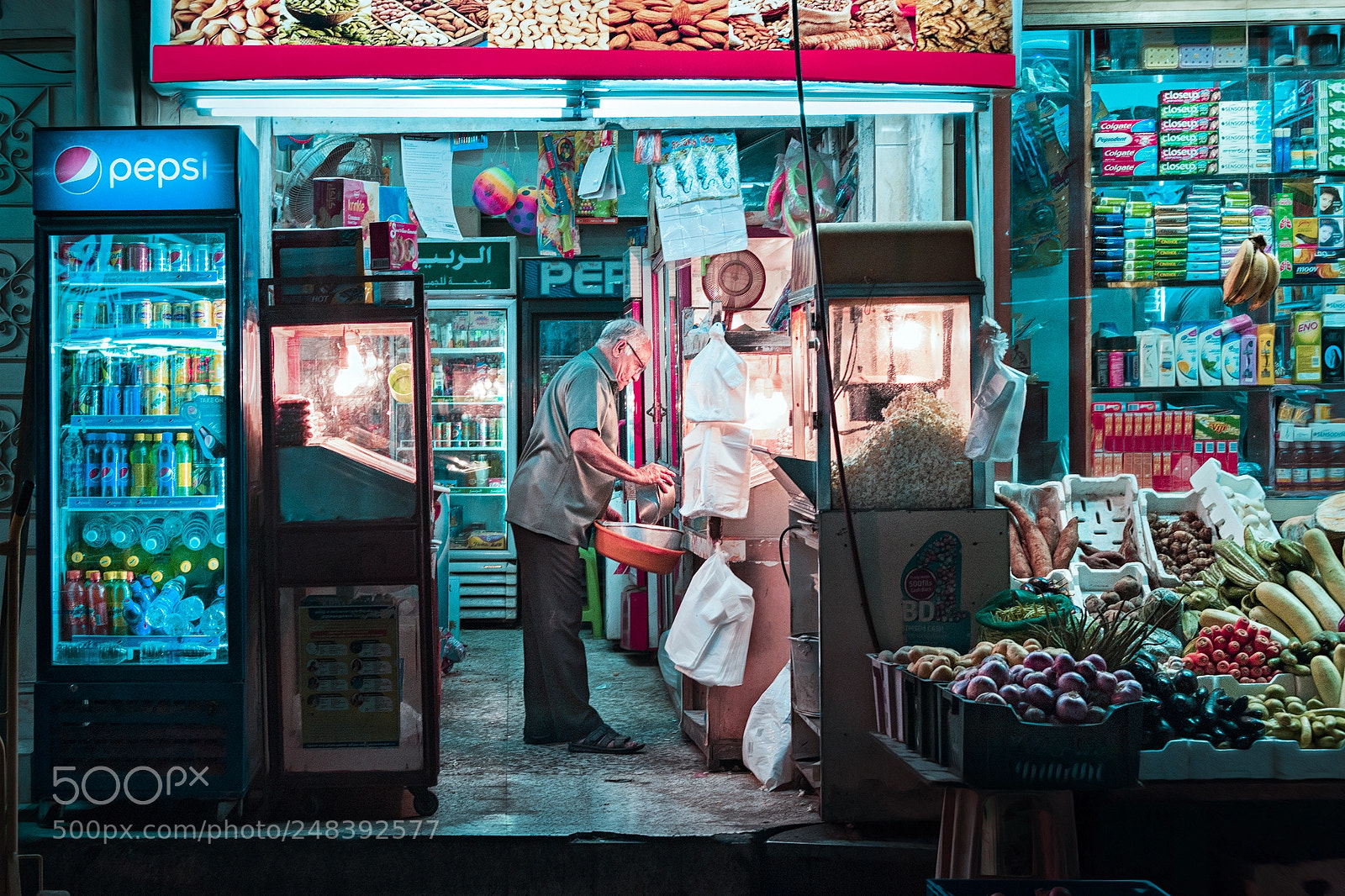 Nikon D7100 sample photo. Market photography