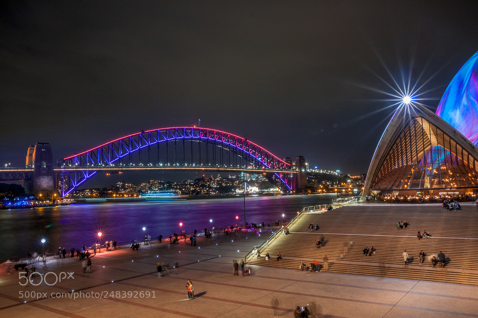Canon EOS 500D (EOS Rebel T1i / EOS Kiss X3) sample photo. Harbour bridge & opera house photography