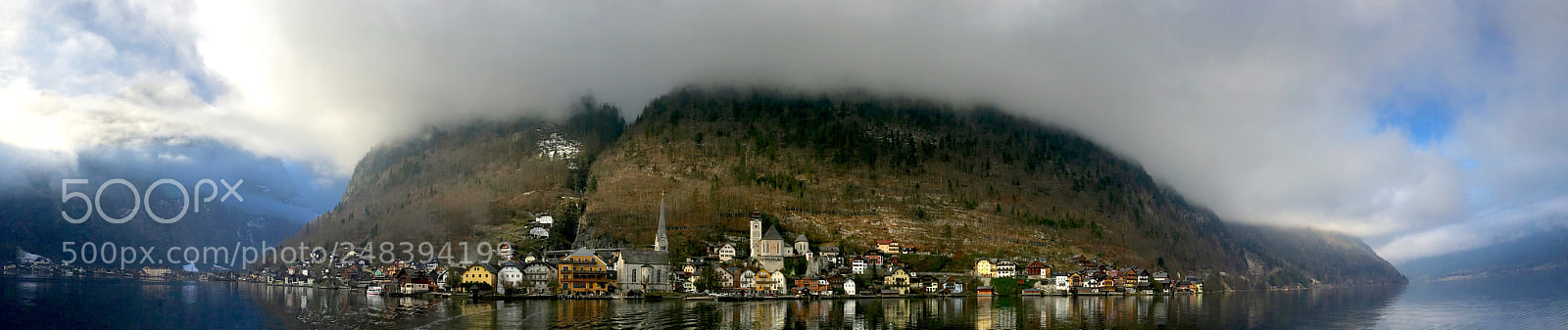 Apple iPhone 6 sample photo. Panorama at hallstatt, austria photography