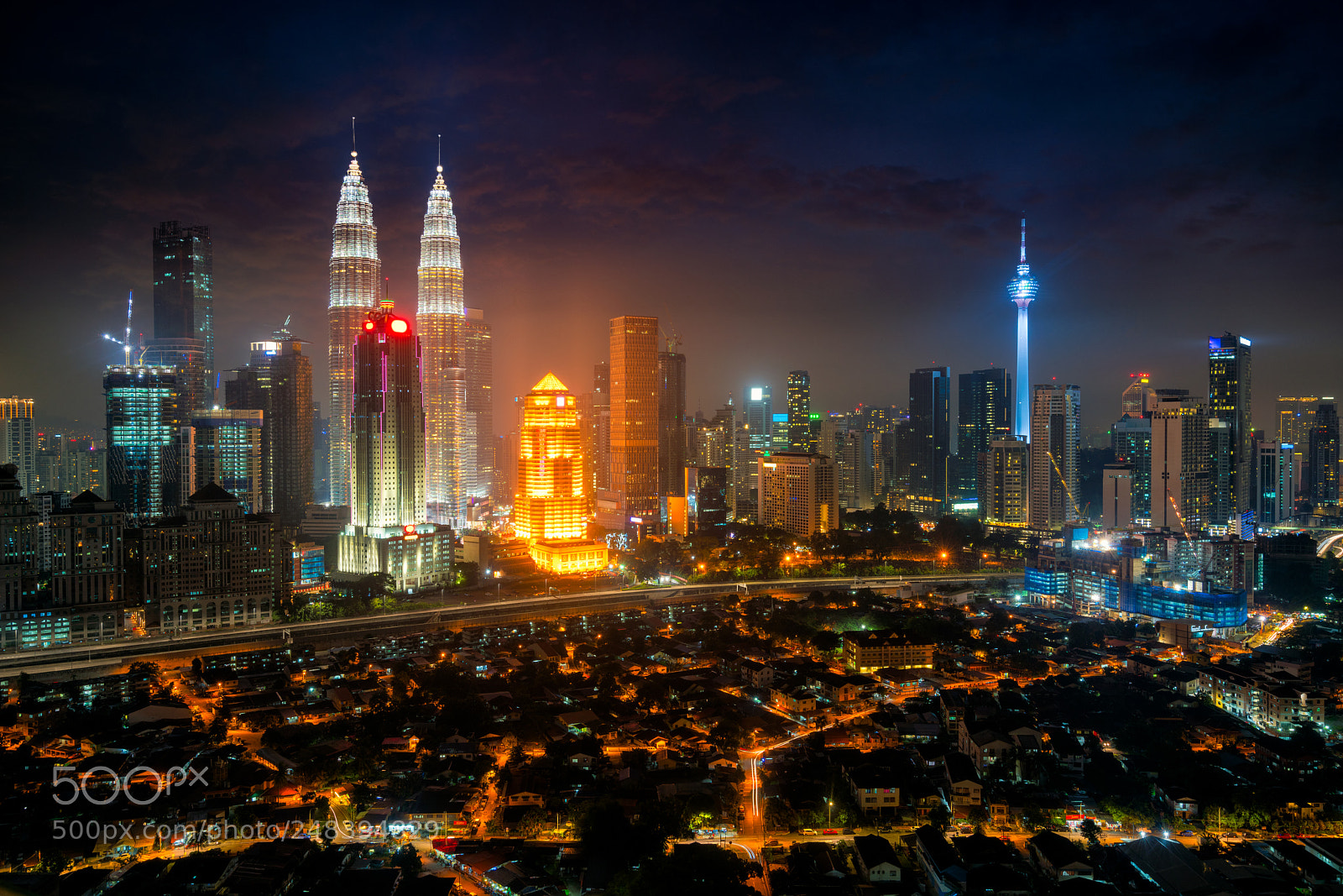 Sony a7R II sample photo. Cityscape of kuala lumpur photography