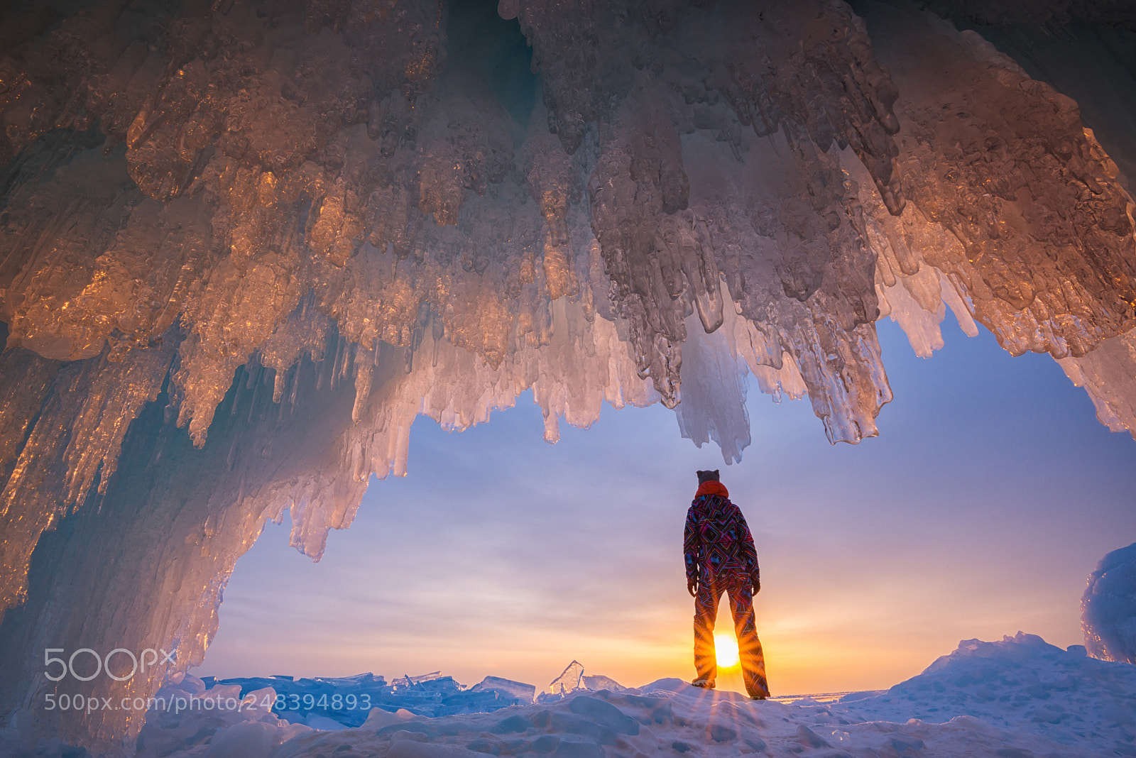 Nikon D800E sample photo. Ice cave explorer photography