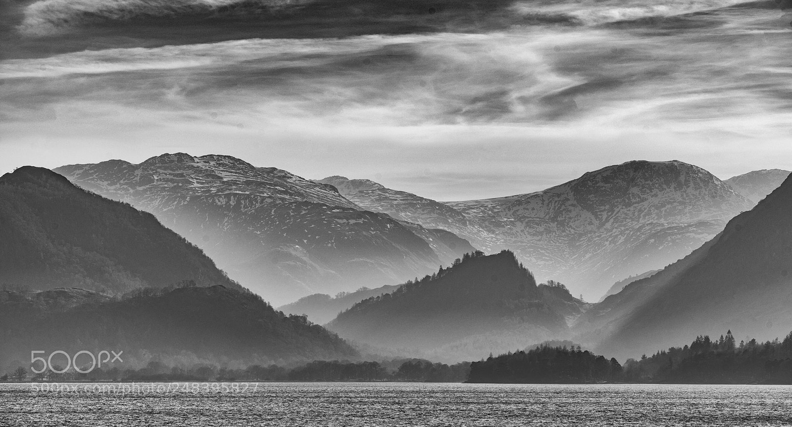 Sony a7R II sample photo. Moody mountains photography