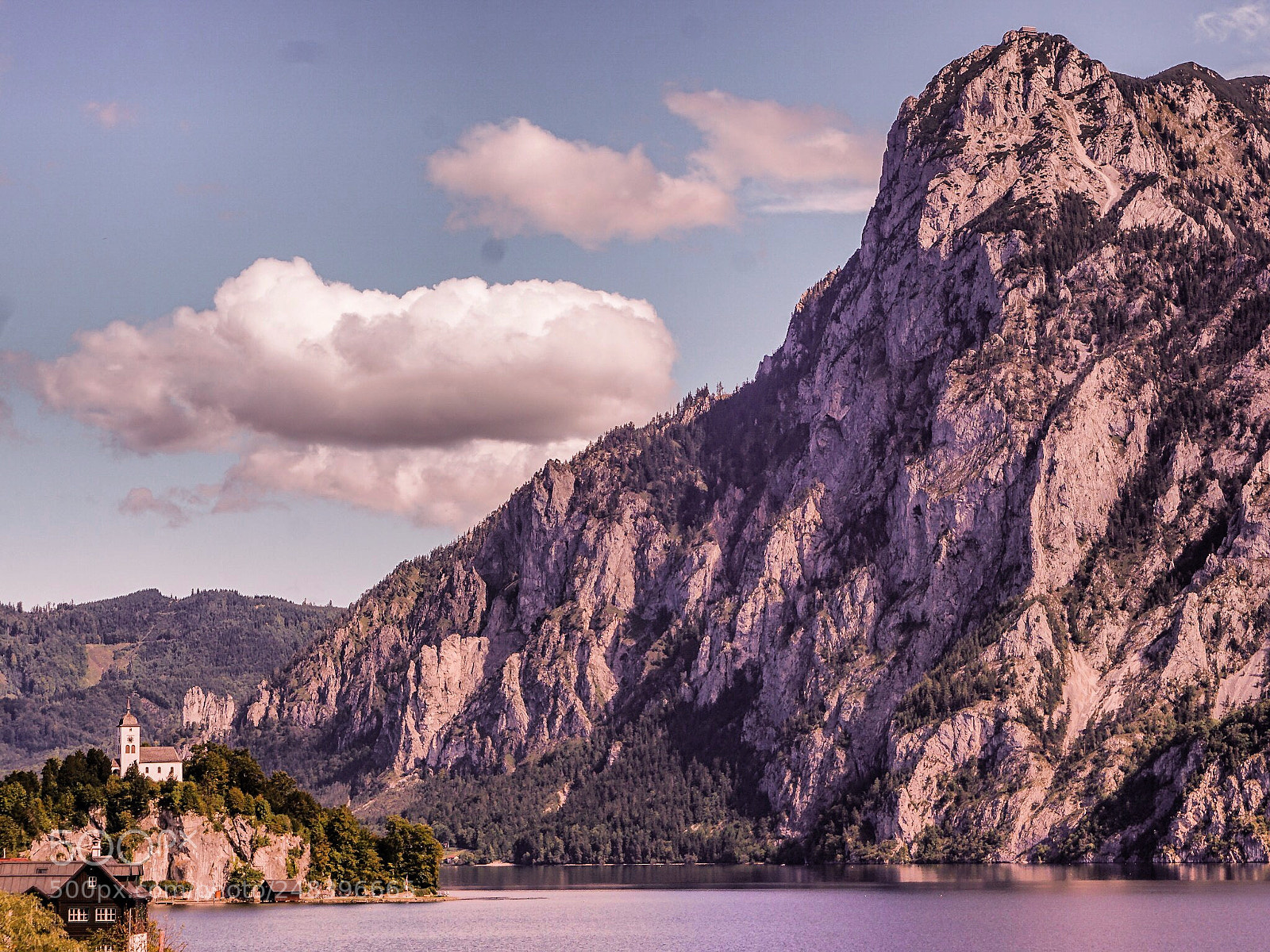 Sony a6000 sample photo. Traunkichen am traunsee ? photography