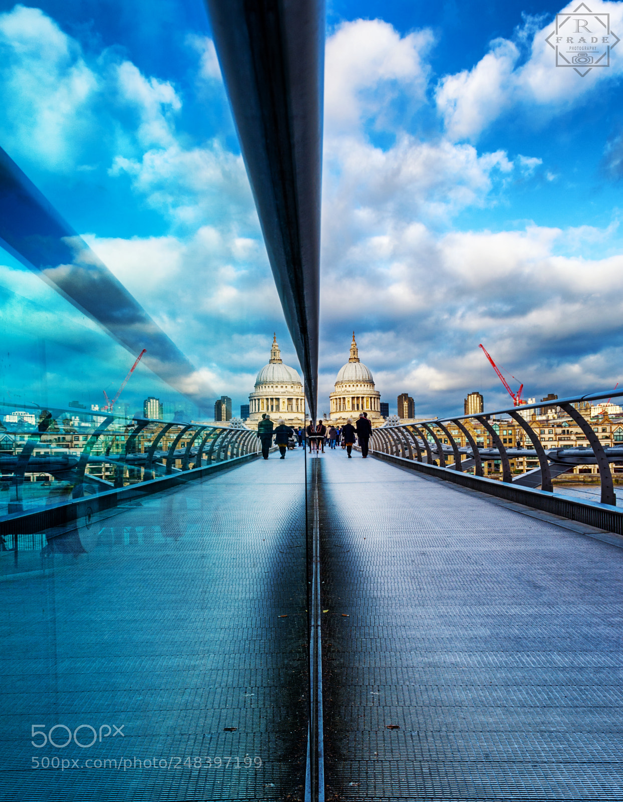 Nikon D5200 sample photo. St pauls millennium bridge photography