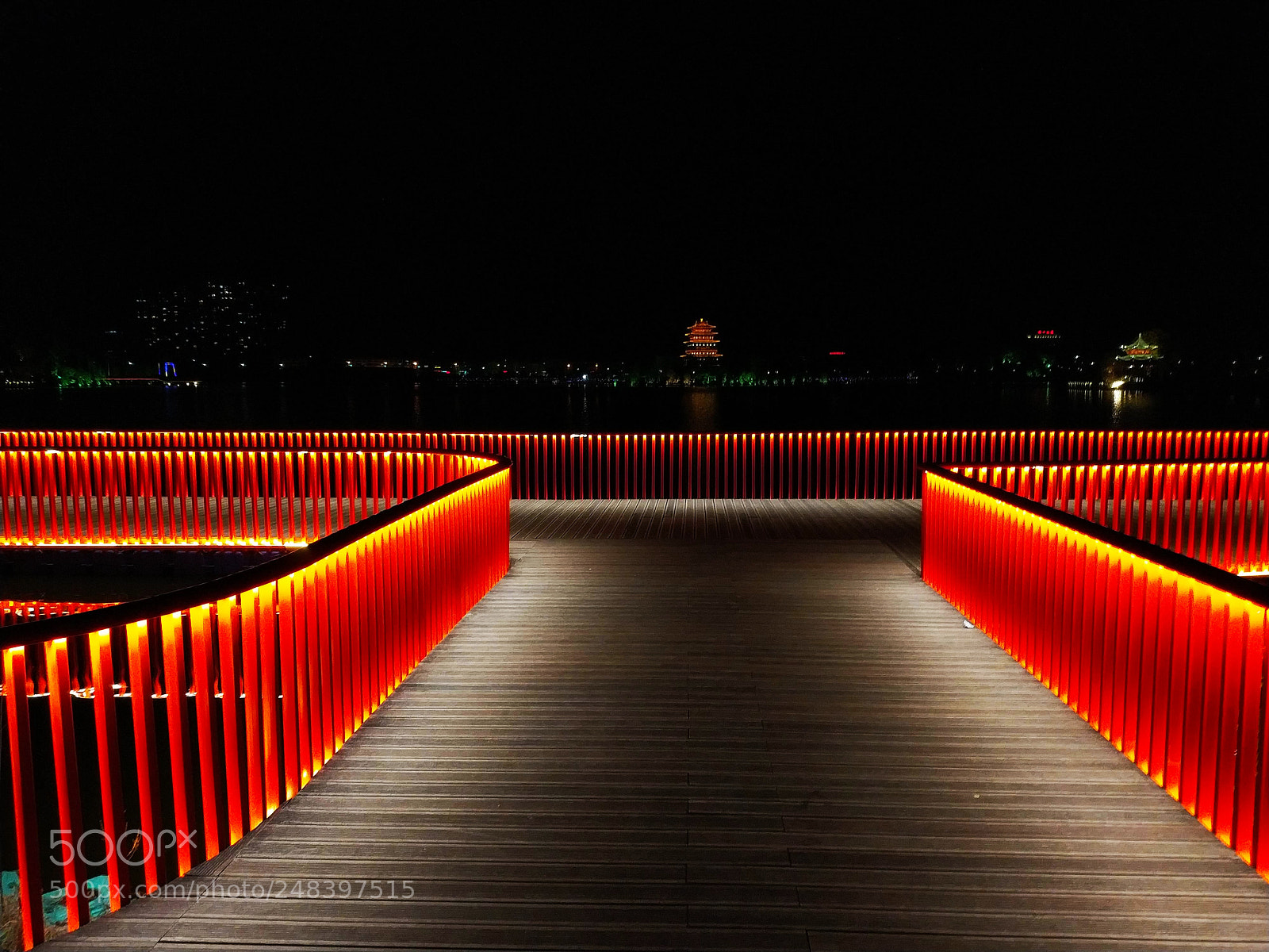 Xiaomi MIX 2 sample photo. Night of lake photography
