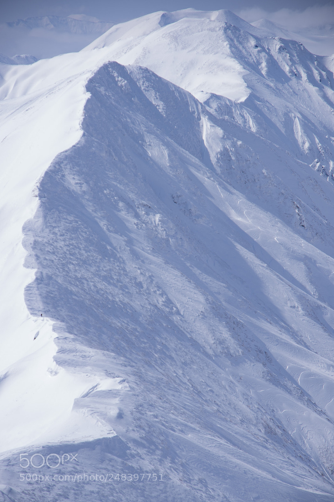 Pentax K-1 sample photo. Snow mountain photography