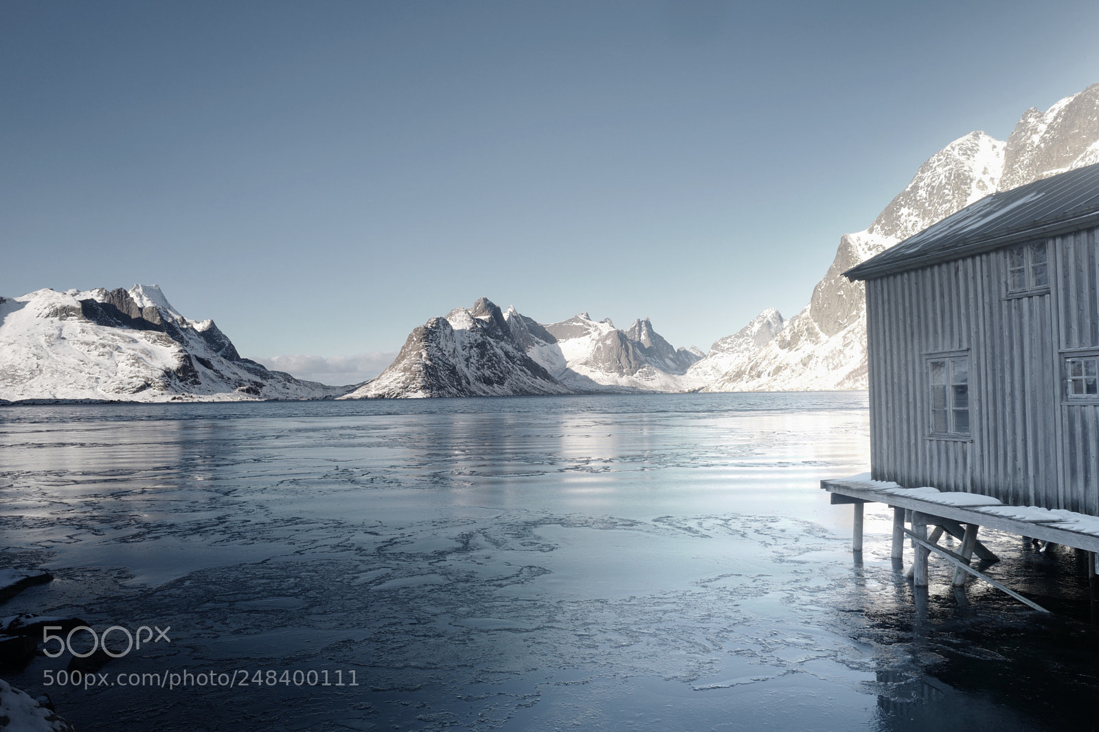 Leica Q (Typ 116) sample photo. House by the fjord photography