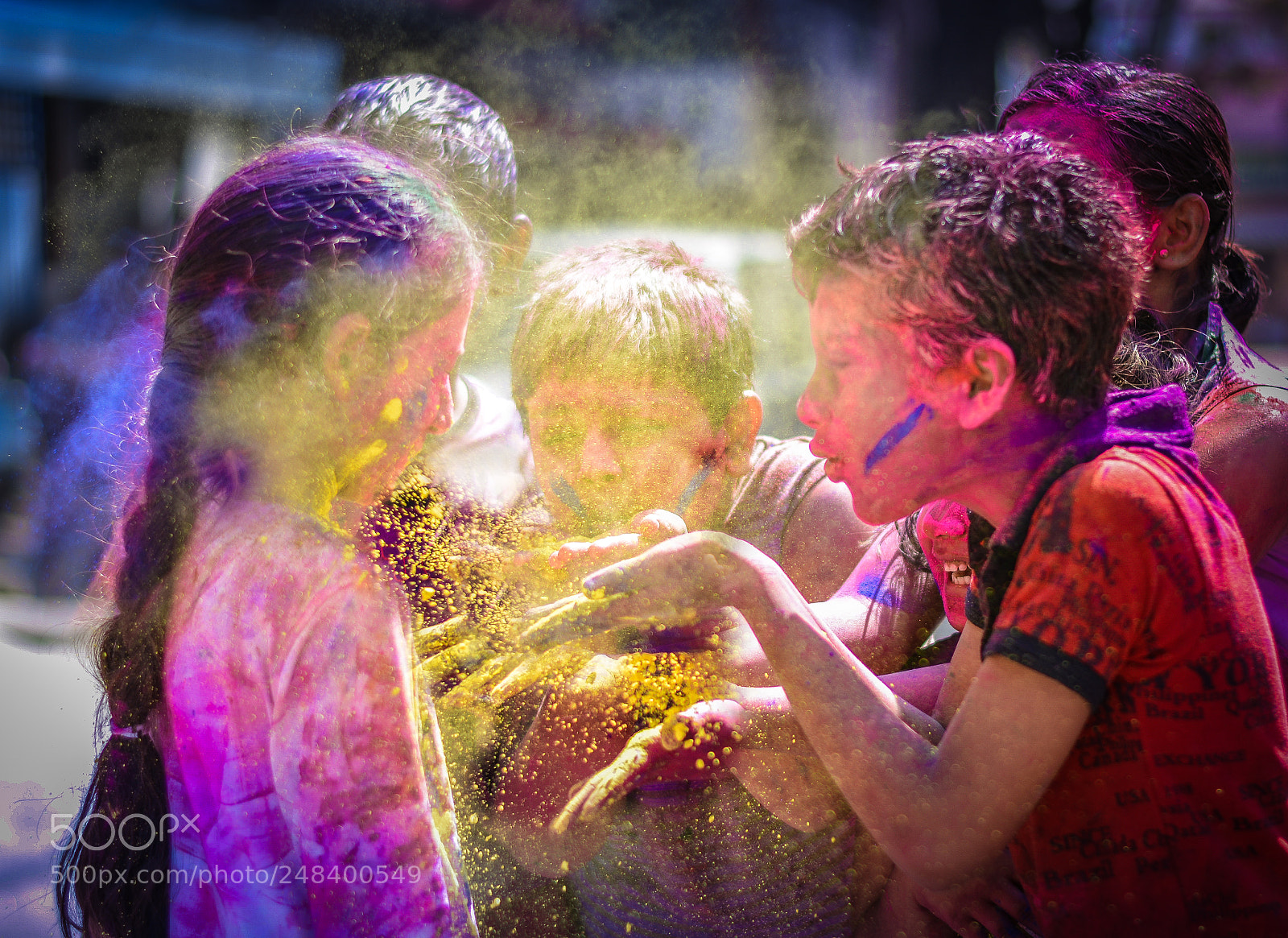 Nikon D5200 sample photo. Magic of colours photography