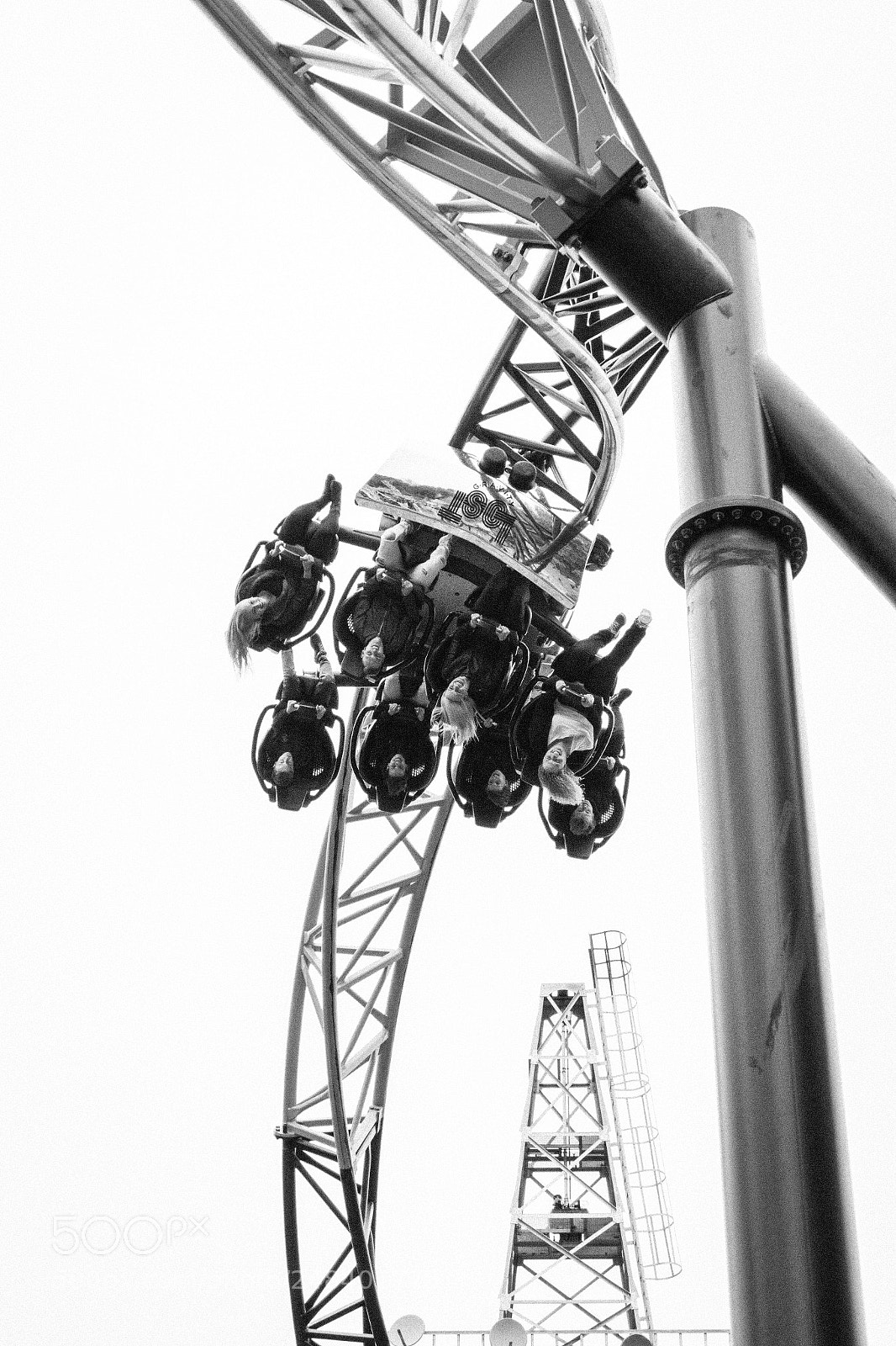 Leica V-Lux (Typ 114) sample photo. Rollercoaster photography