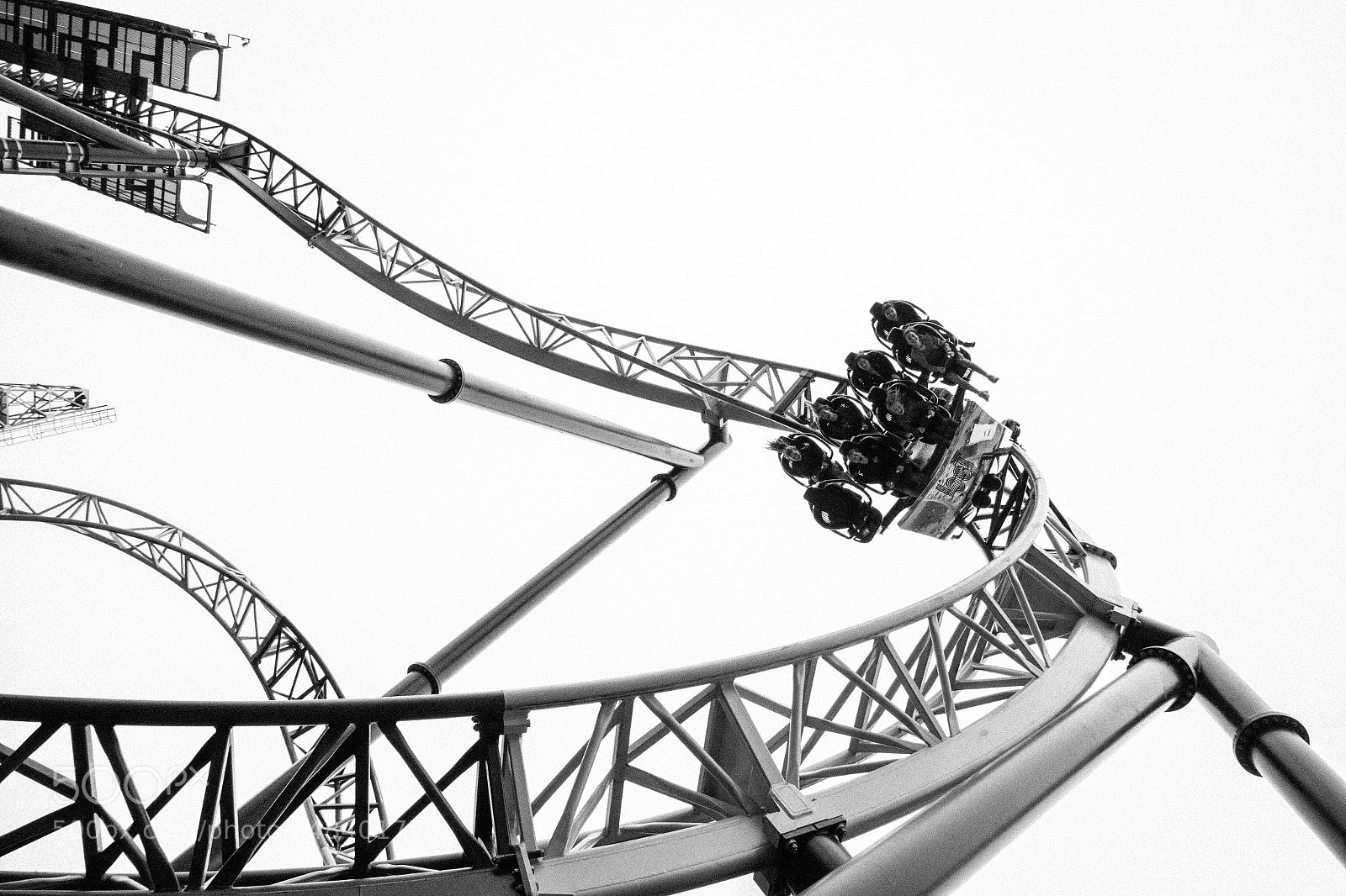 Leica V-Lux (Typ 114) sample photo. Rollercoaster photography