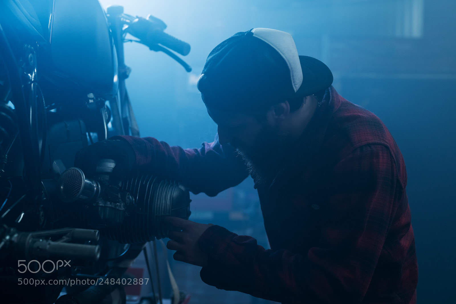Sony a7R II sample photo. Projekt cafe racer the photography