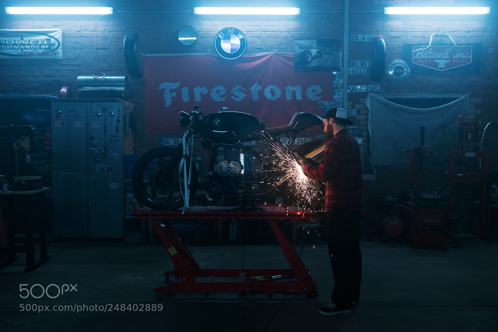 Sony a7R II sample photo. Projekt cafe racer the photography