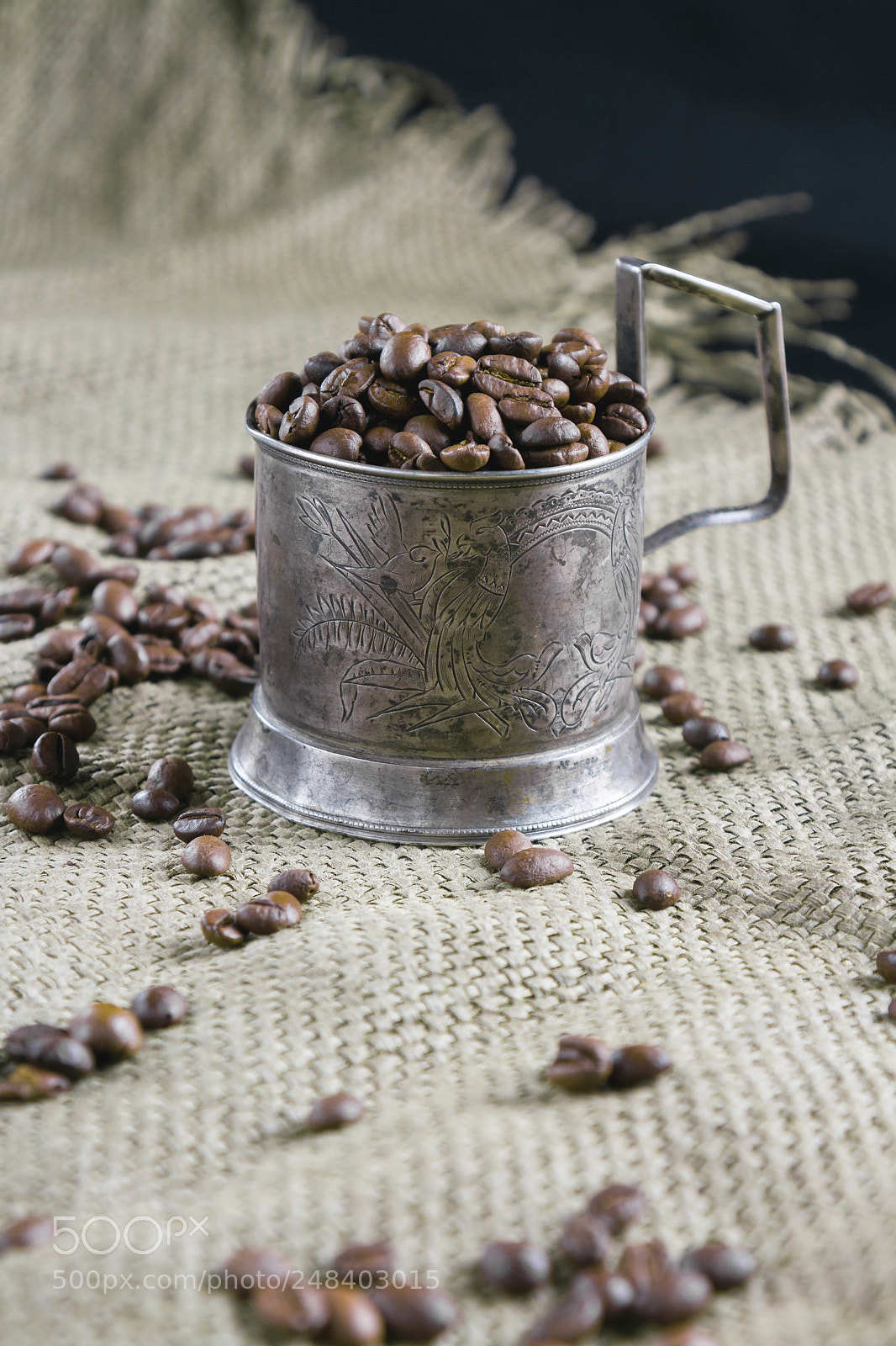 Canon EOS 7D sample photo. Coffee grains and a photography