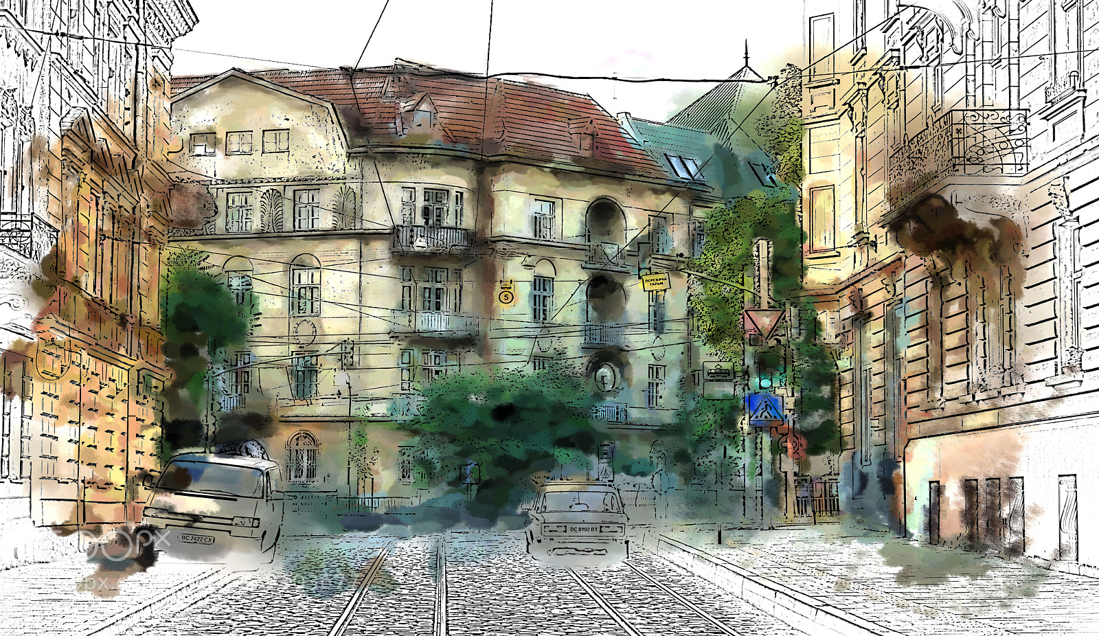 Sony DSC-R1 sample photo. Lviv. ukraine photography