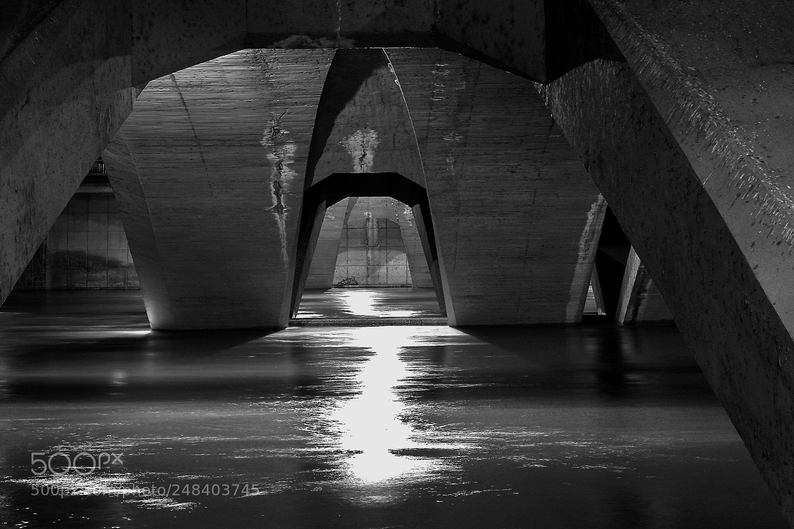 Canon EOS 60D sample photo. Under the bridge photography