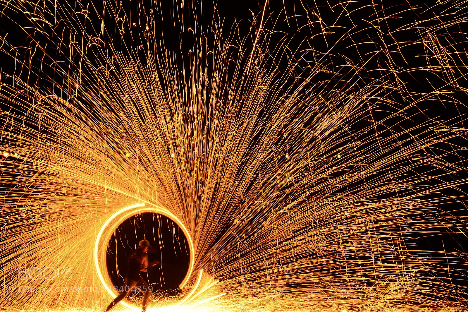 Nikon D5600 sample photo. Legendary fireshow in thailand photography