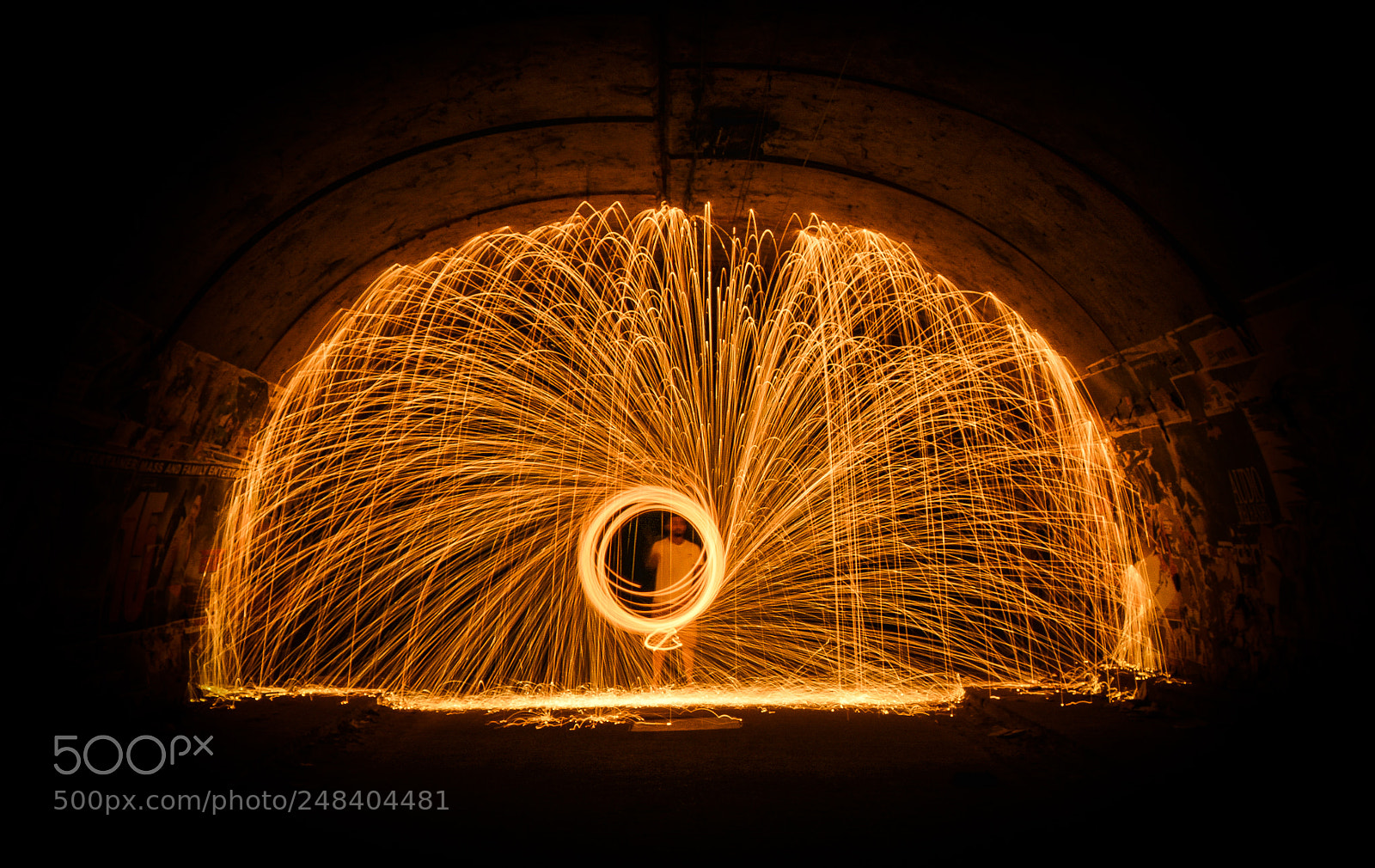 Nikon D5200 sample photo. Light painting photography