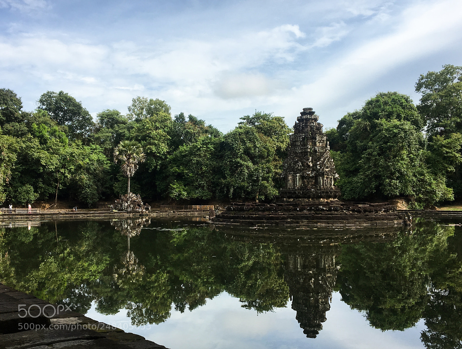 Apple iPhone 6s sample photo. Neak pean temple photography