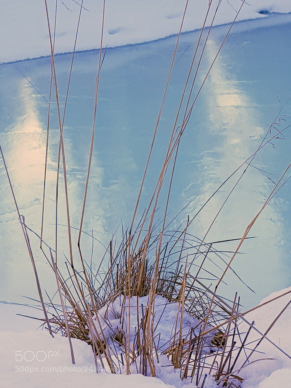 Samsung Galaxy S8 sample photo. Ice photography
