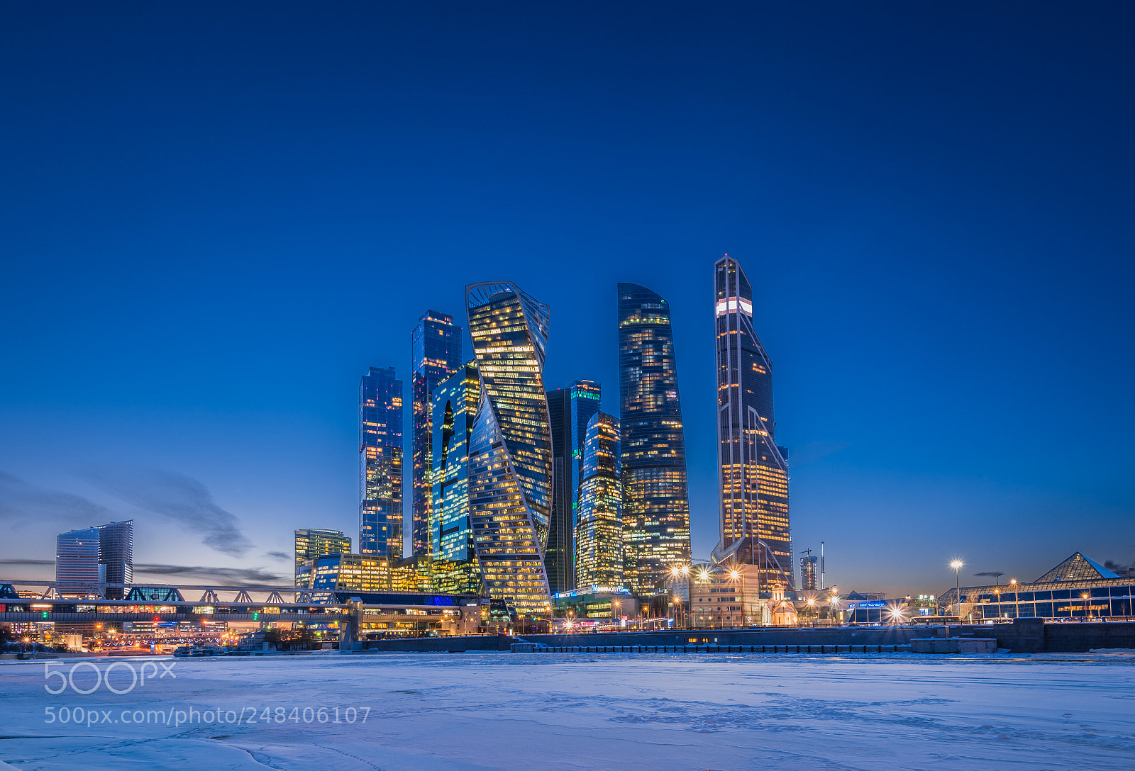 Nikon D7200 sample photo. Moscow business center photography