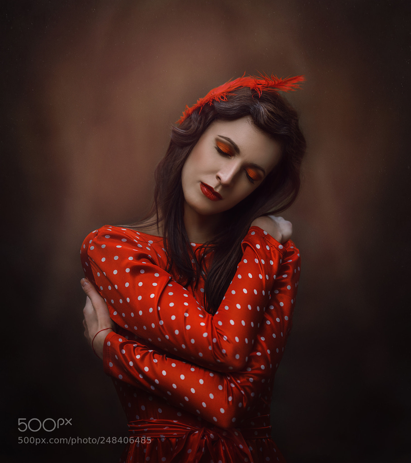 Nikon D810 sample photo. Red feather photography
