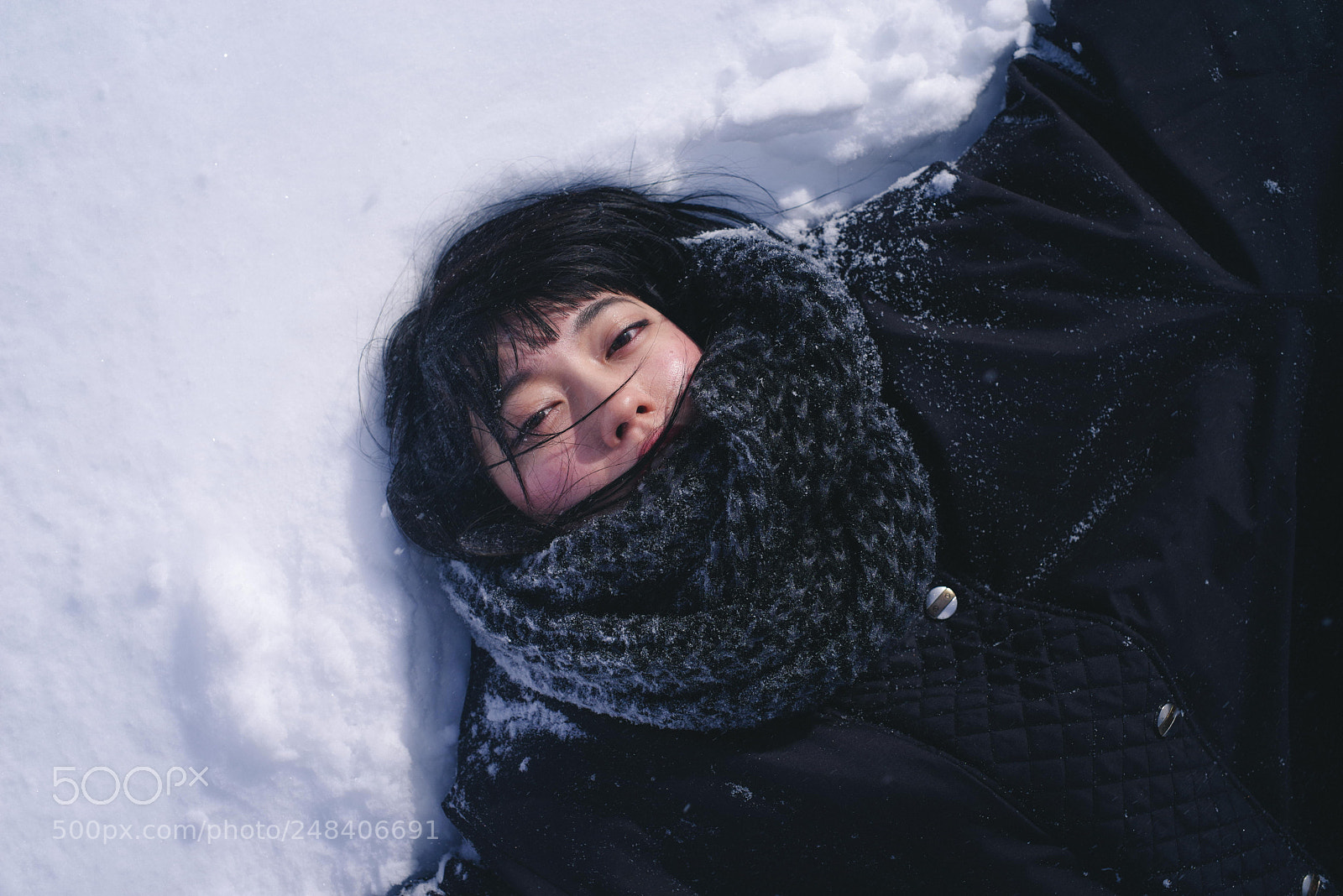 Pentax K-1 sample photo. Snow photography
