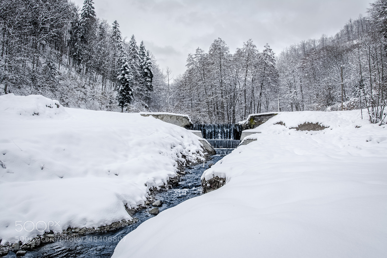 Nikon D7100 sample photo. Winter's valley photography