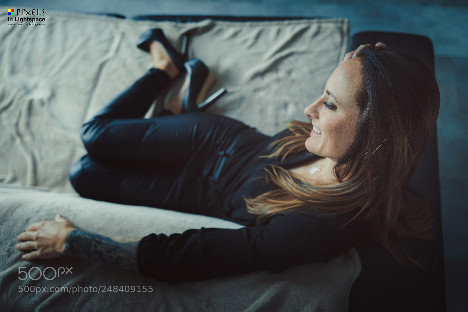 Nikon D810 sample photo. Relaxed on a sofa photography