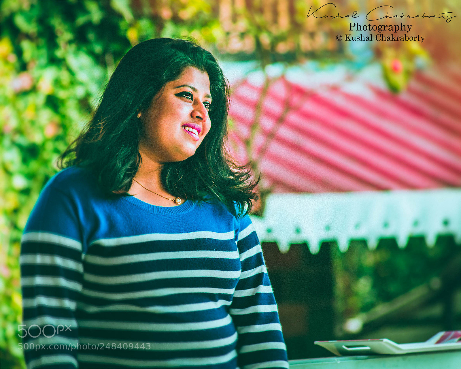 Nikon D3200 sample photo. Smiling face in nature... photography