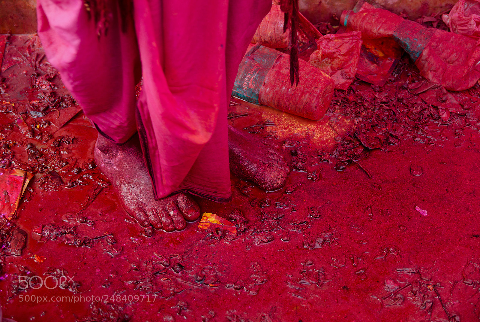 Nikon D5100 sample photo. Holi feet photography