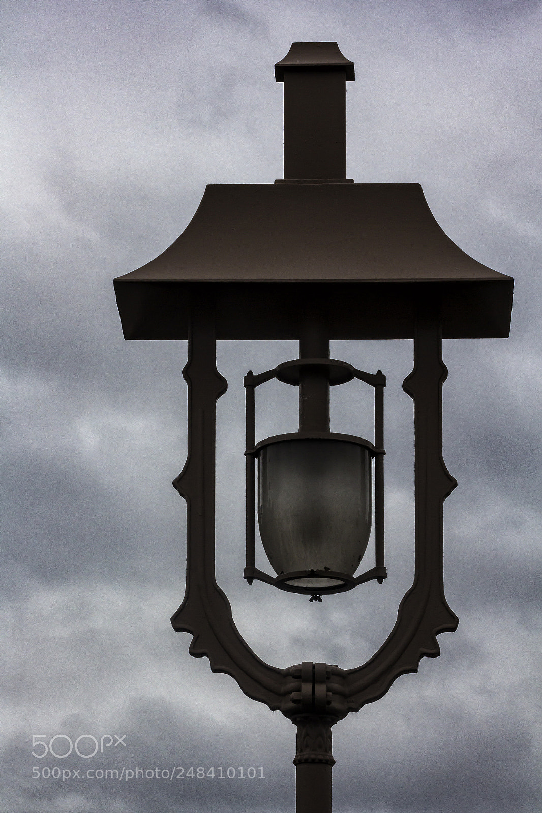 Canon EOS 60D sample photo. Street light and clouds photography